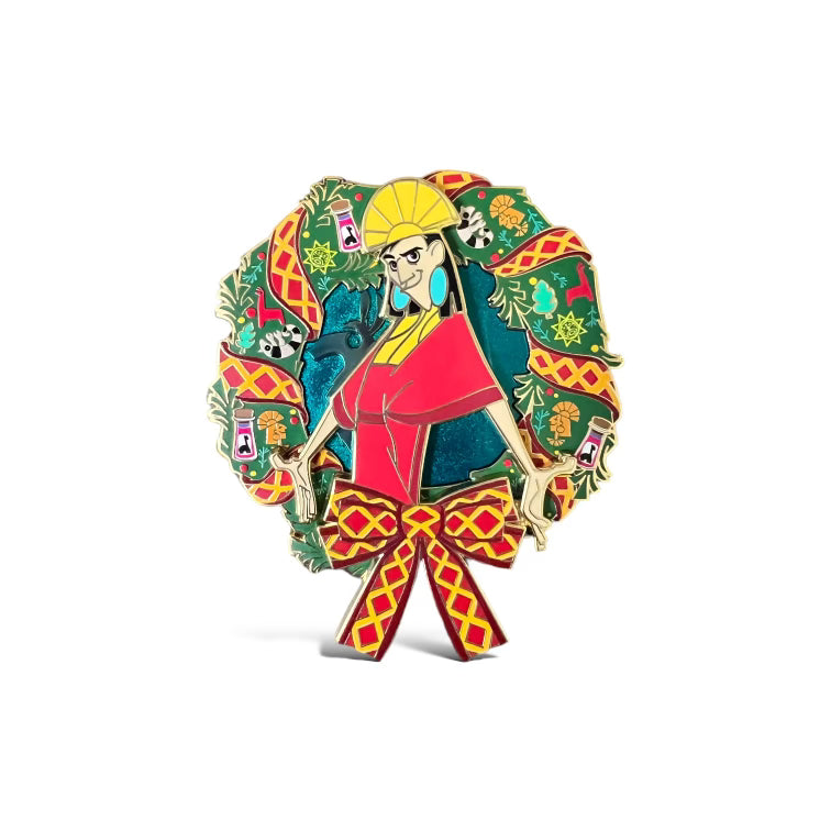 DEC Wreath Kuzco Pin