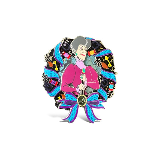 DEC Wreath Lady Tremaine Pin