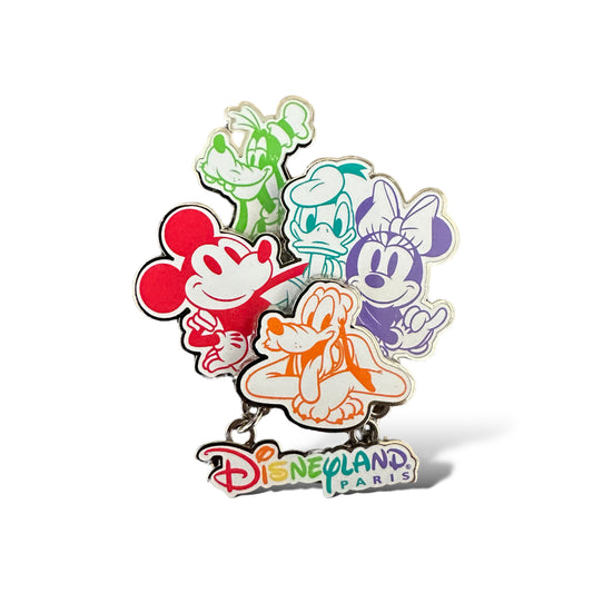 DLRP Pride Mickey and Friends Group Pin