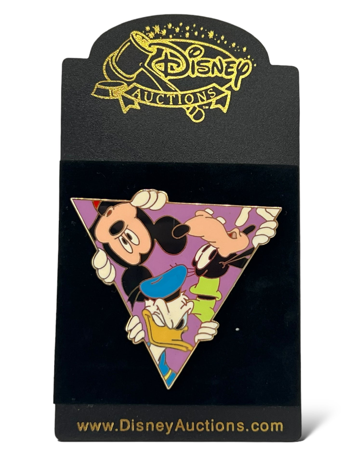 Disney Auctions Peek-A-Boo Mickey, Donald, and Goofy Pin