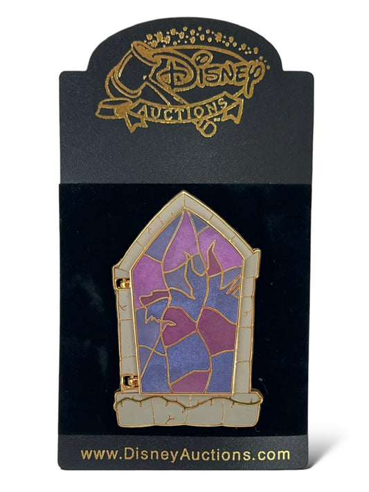 Disney Auctions Maleficent Behind Window Pin