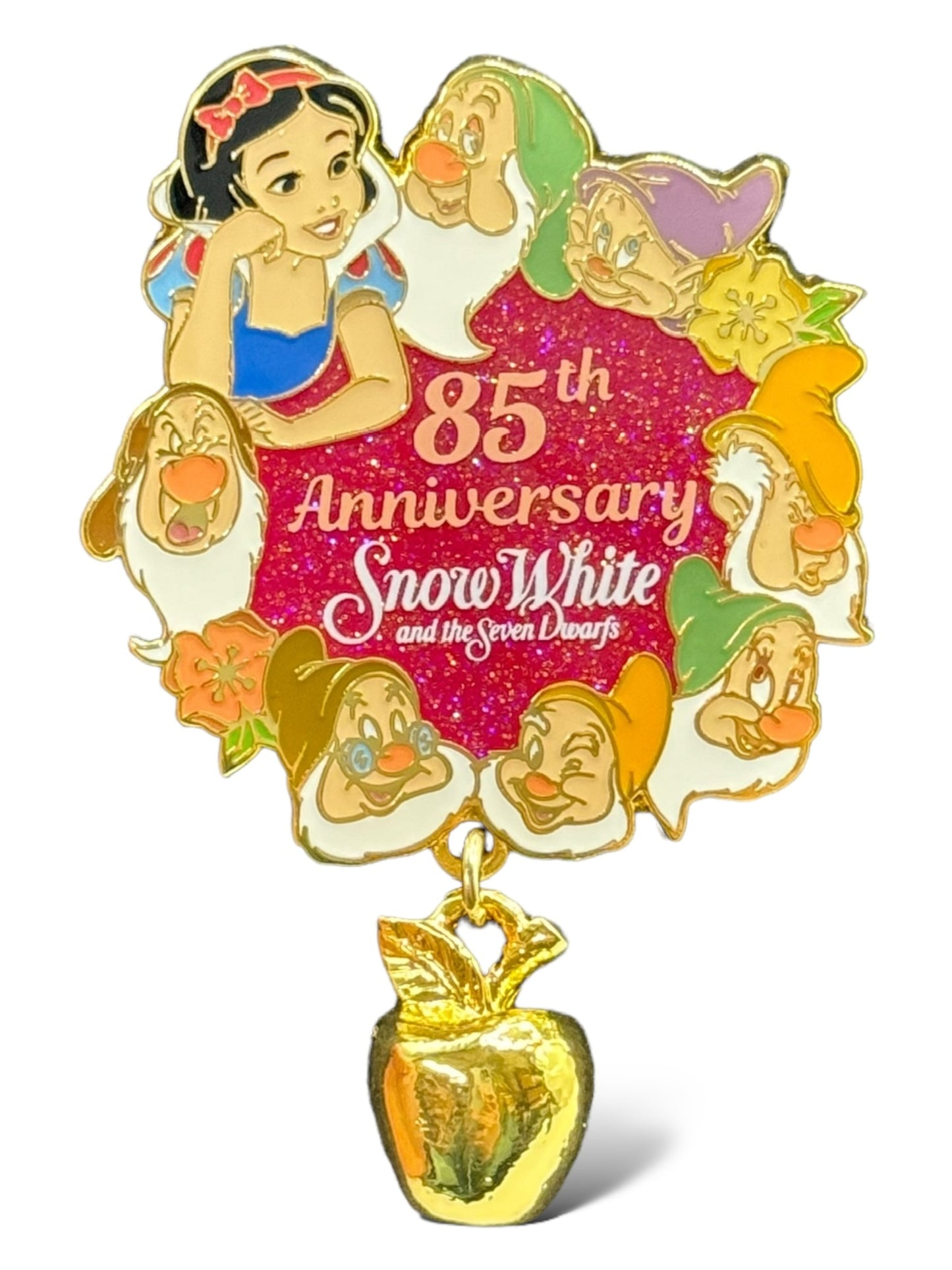 HKDL 85th Anniversary Snow White Pin