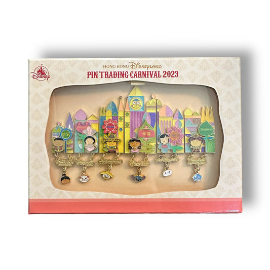 HKDL Pin Trading Carnival 2023 It's A Small World Jumbo Pin