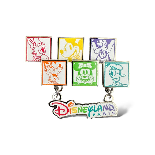 DLRP Pride Mickey and Friends Dangle Pin