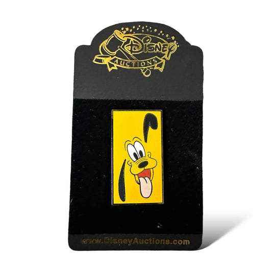 Disney Auctions Character Faces Pluto Pin