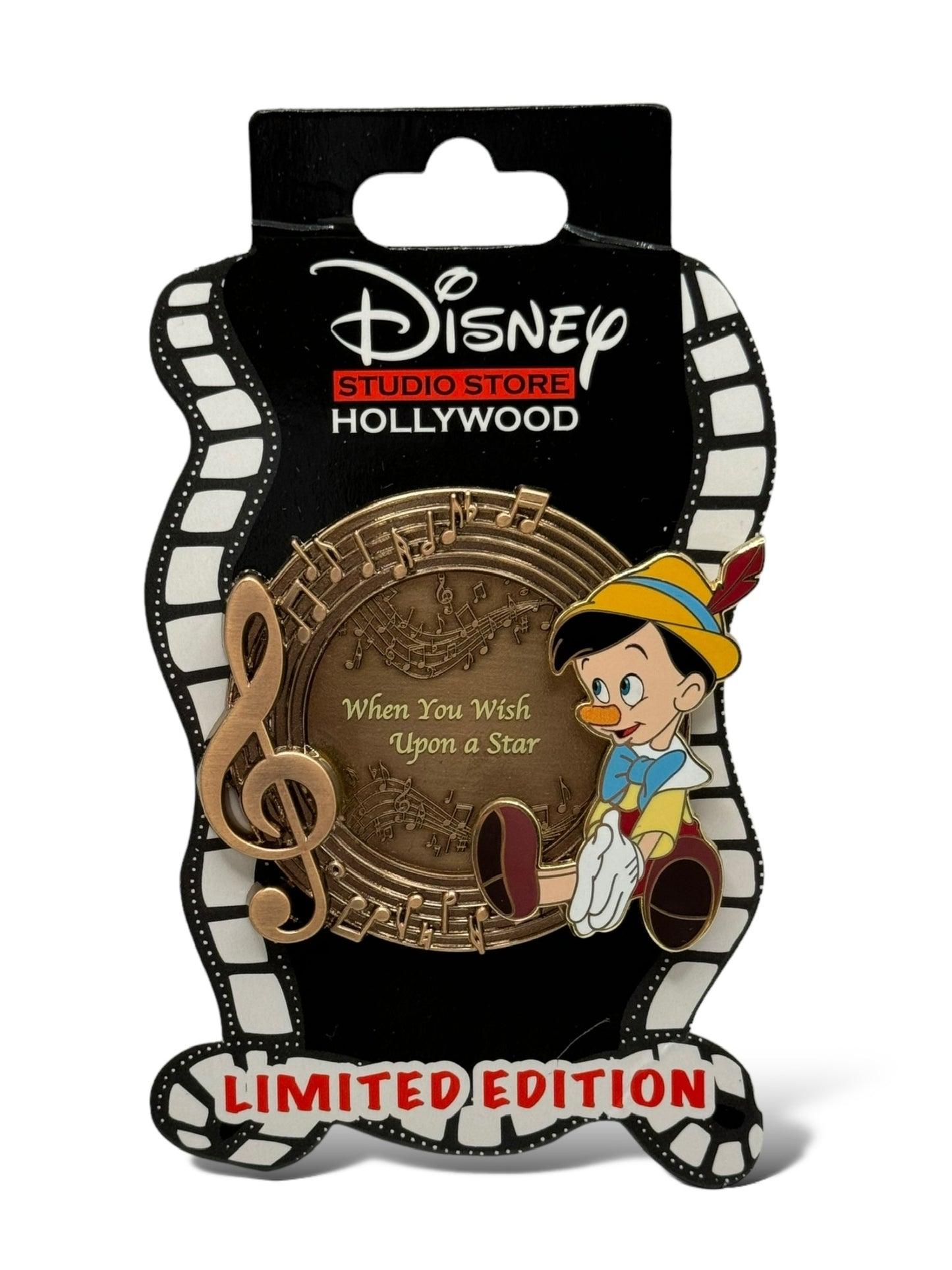 DSSH Music Pinocchio Pin