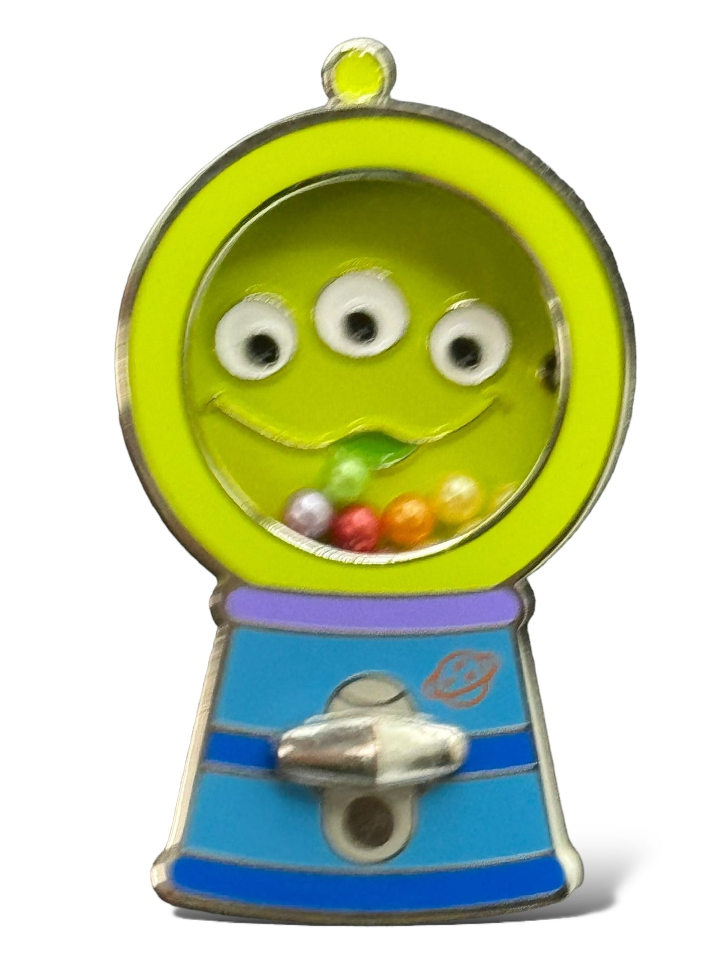 HKDL Gumball Machine Little Green Alien Pin