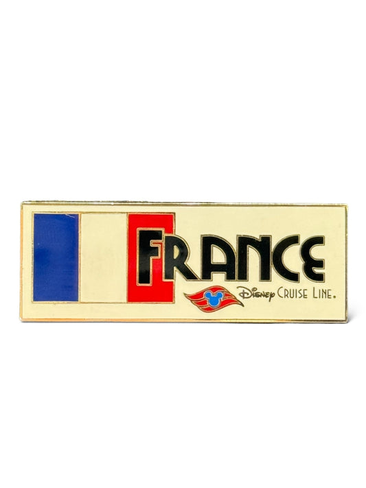 DCL Disney Cruise Line France Pin