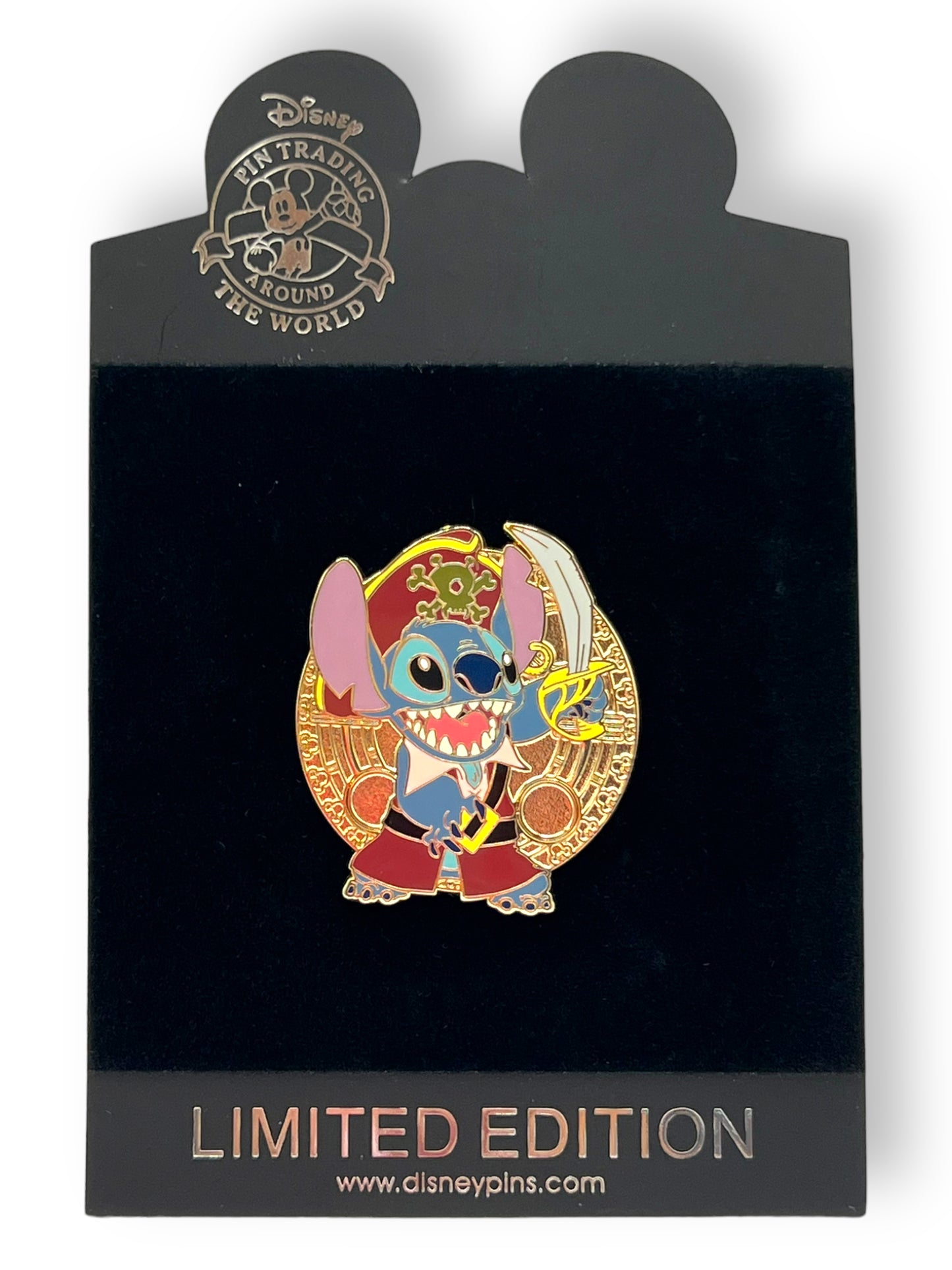 Disney Shopping Pirate Coin Stitch Pin