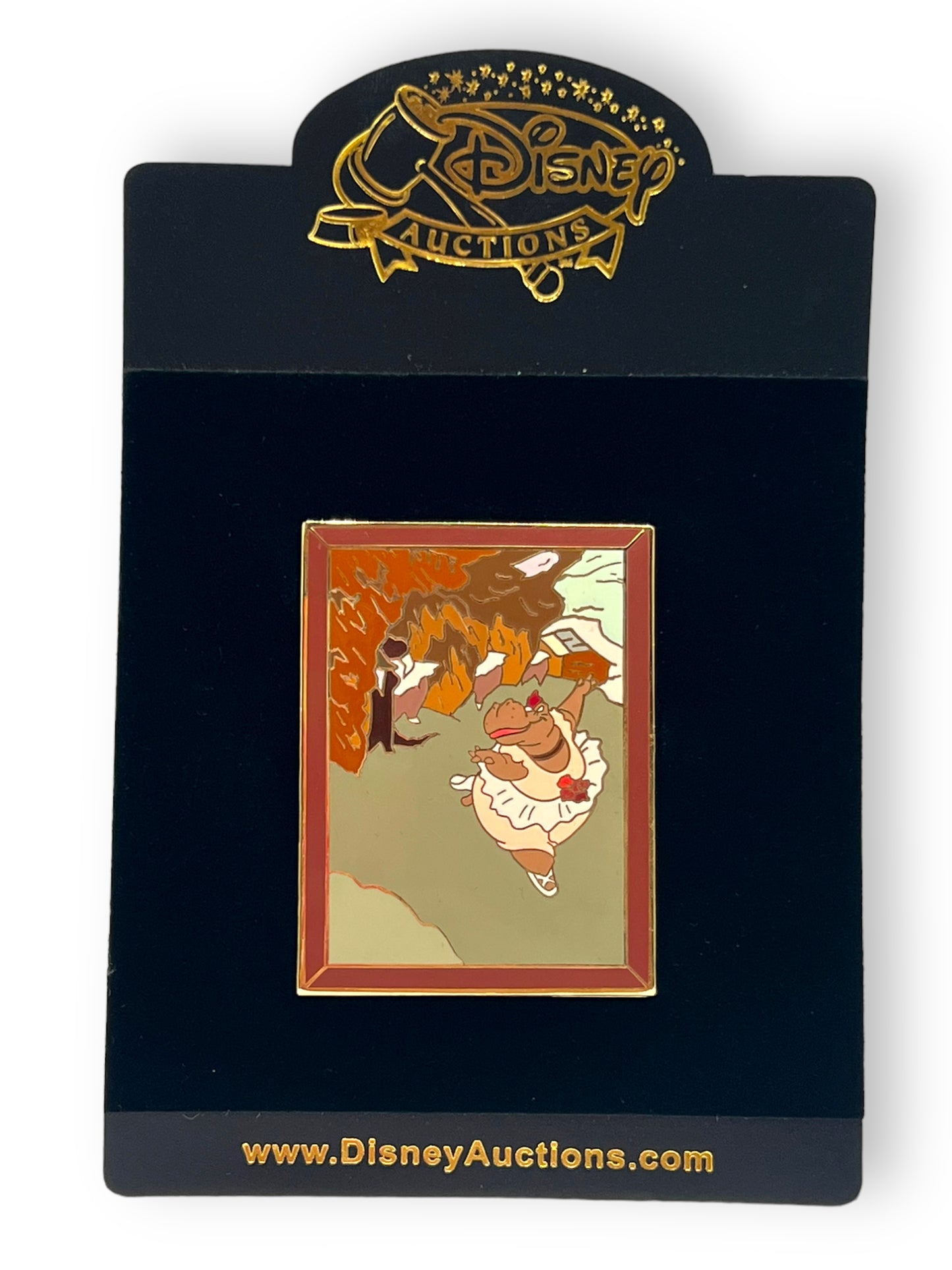 Disney Auctions Masterpiece Hyacinth Hippo The Star Pin