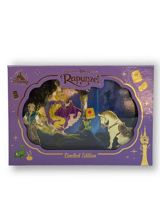 HKDL Pin Trading Night Rapunzel Box Set