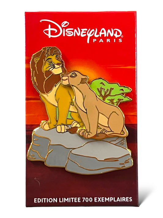 DLRP The Lion King Simba and Nala on Pride Rock Pin