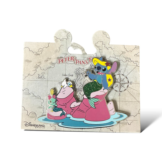 DLRP Stitch Crossovers Neverland Mermaid Pin
