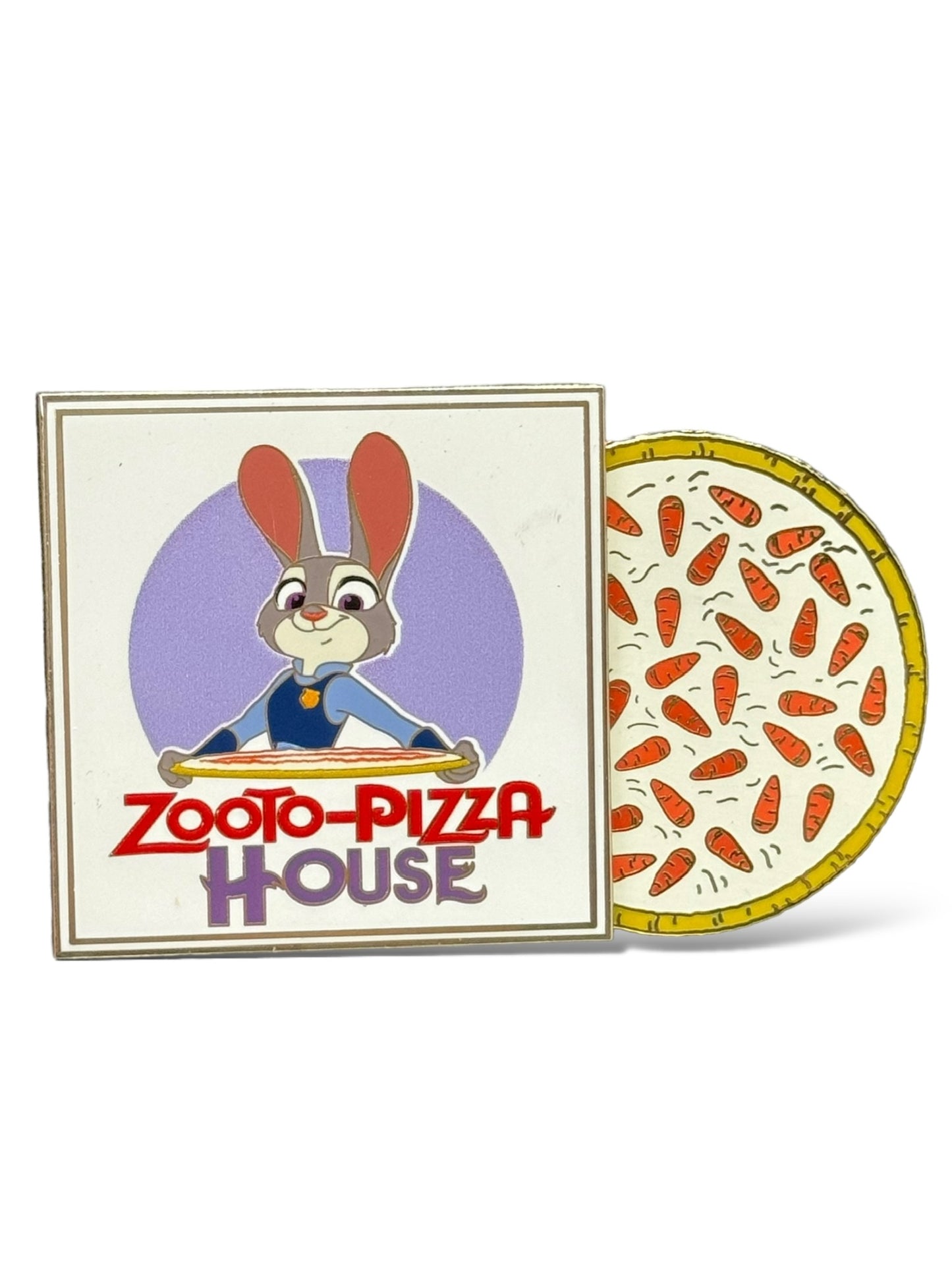 DSSH Pizza Zooto-Pizza House Judy Hopps Pin