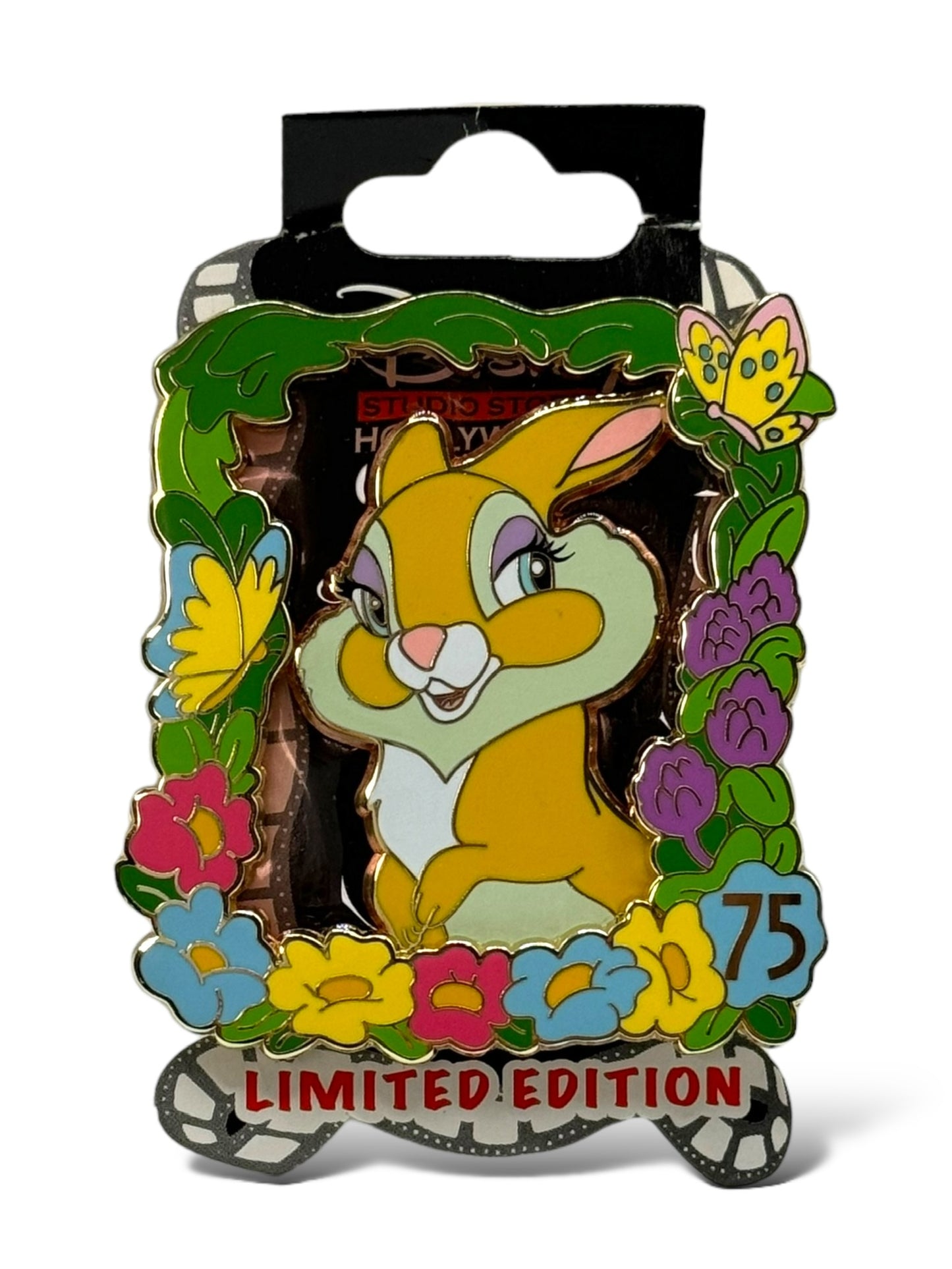 DSSH Bambi 75th Anniversary Miss Bunny Pin