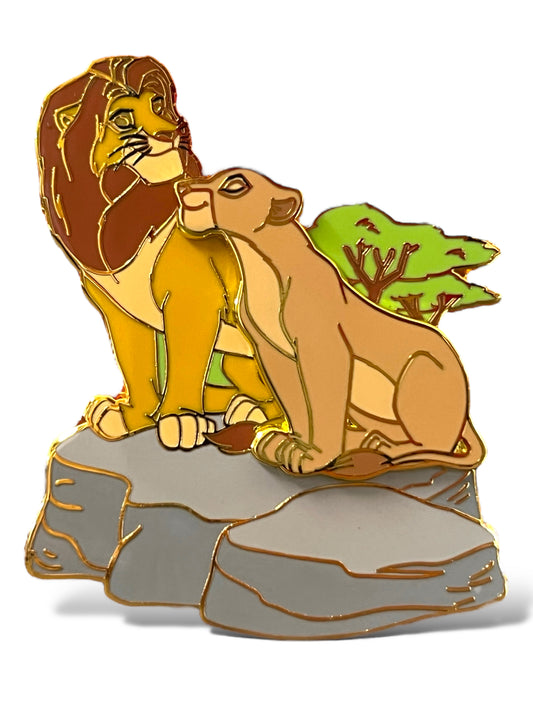 DLRP The Lion King Simba and Nala on Pride Rock Pin