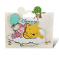 DLRP Winnie The Pooh Cutie Pooh and Piglet Sleeping on Cloud Pin