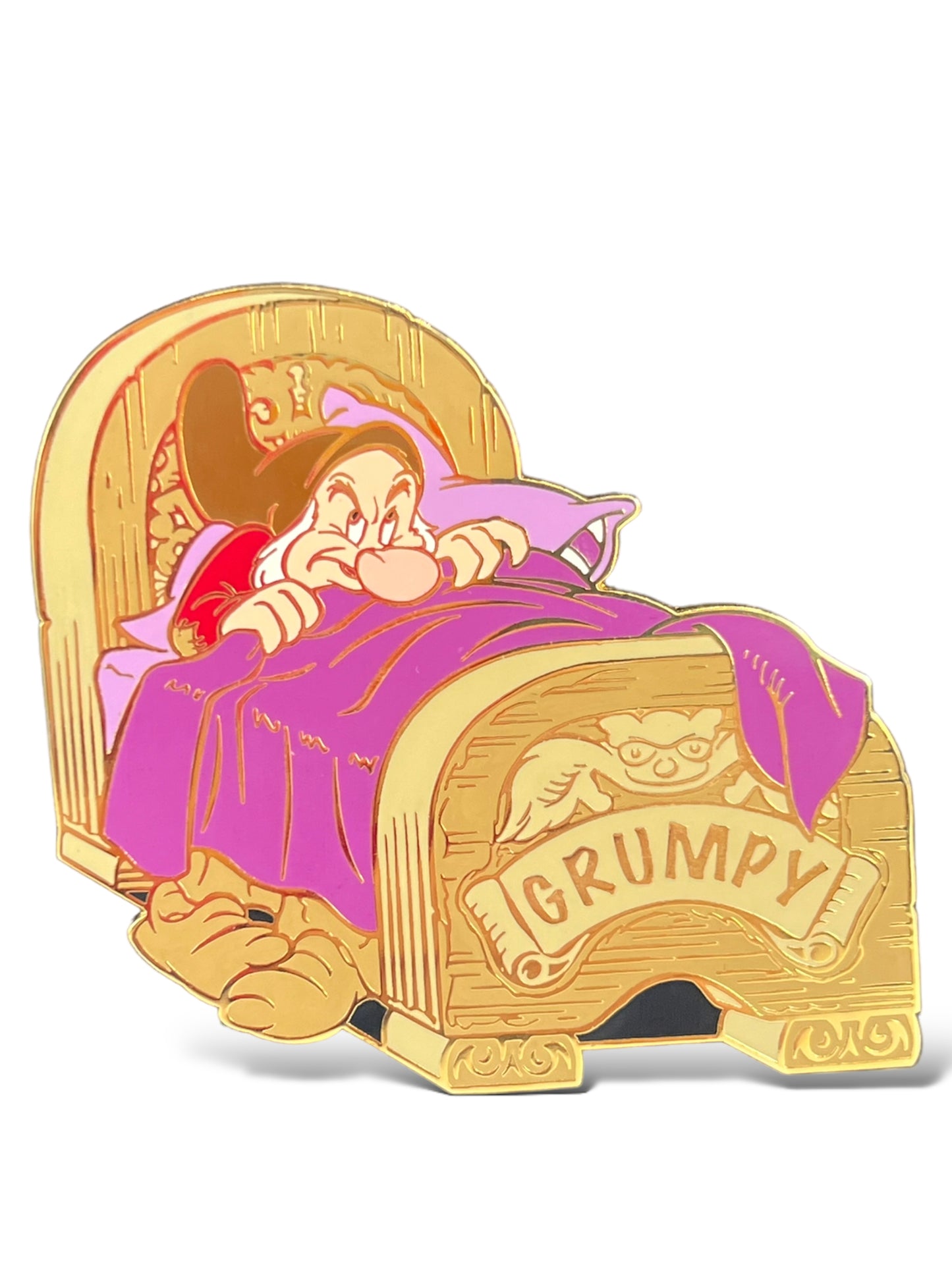 Disney Auctions Sleeping Dwarfs Grumpy Pin