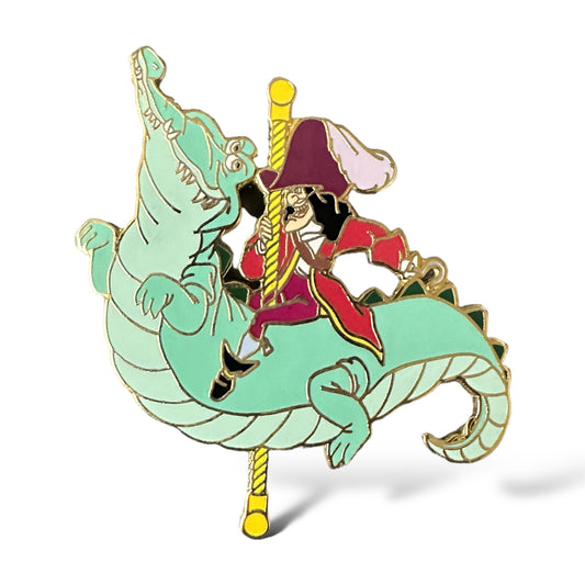 Disney Auctions Villains Carousel Captain Hook Pin