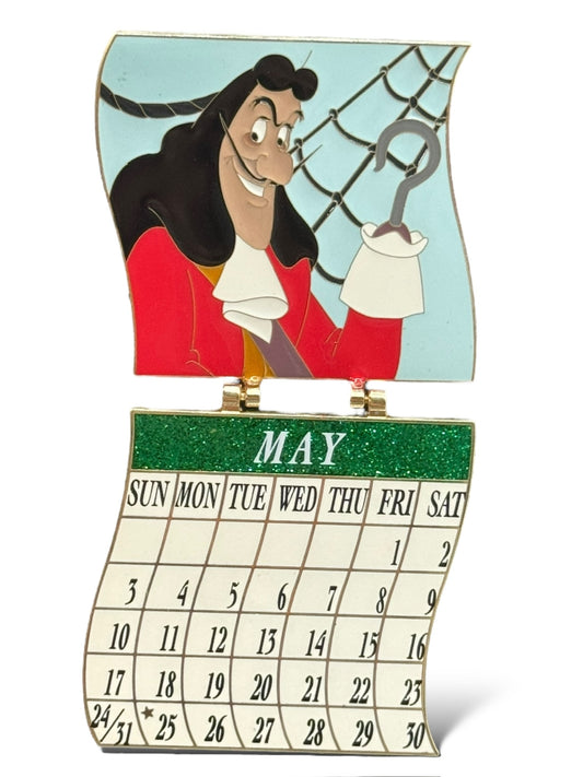 DSSH Villains 2015 Calendars Captain Hook and Smee Pin