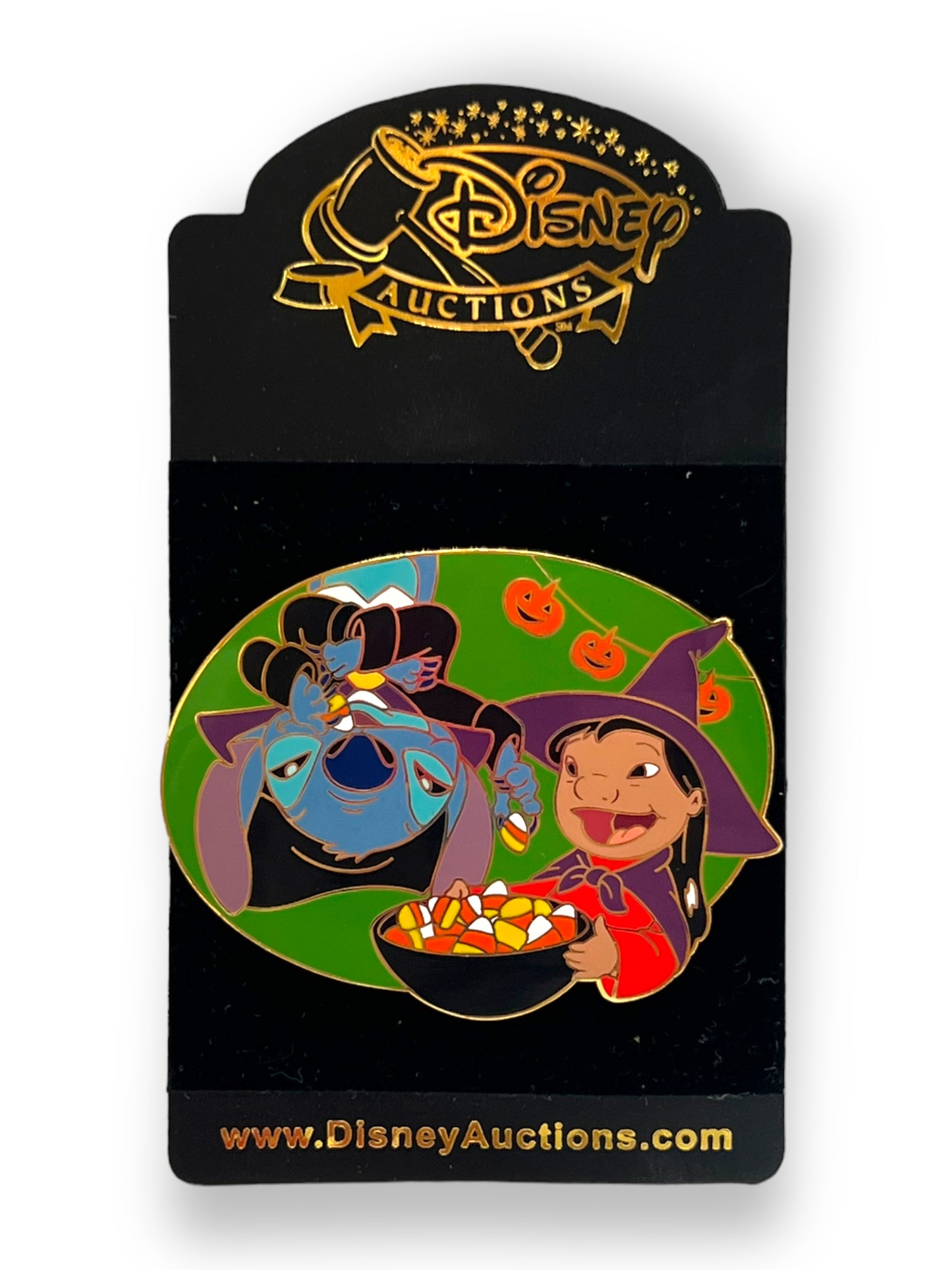 Disney Auctions Halloween Party Lilo & Stitch Pin