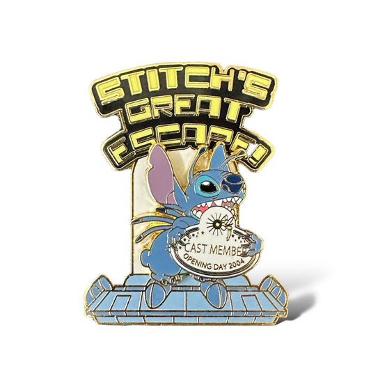 DEC Stitch's Great Escape Cast Member Grand Opening Pin