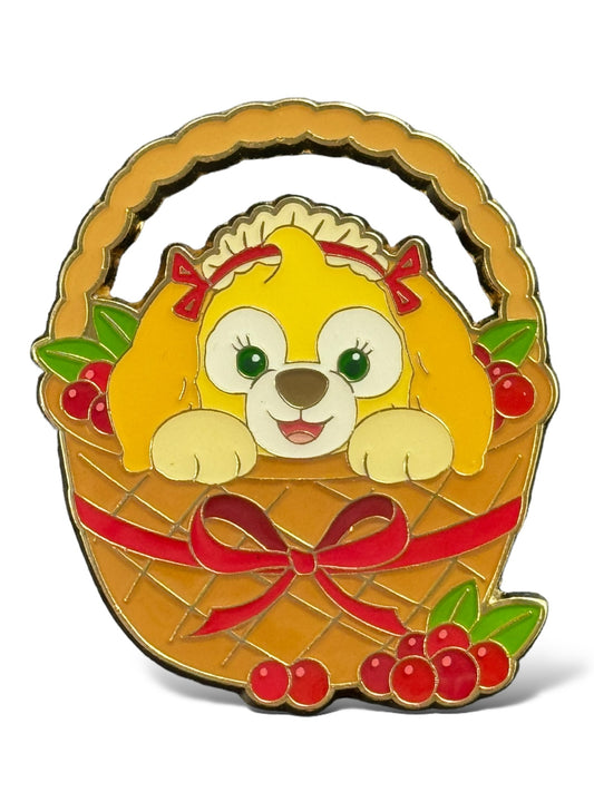 SDR Duffy and Friends Fruit Baskets Cookie Ann Pin