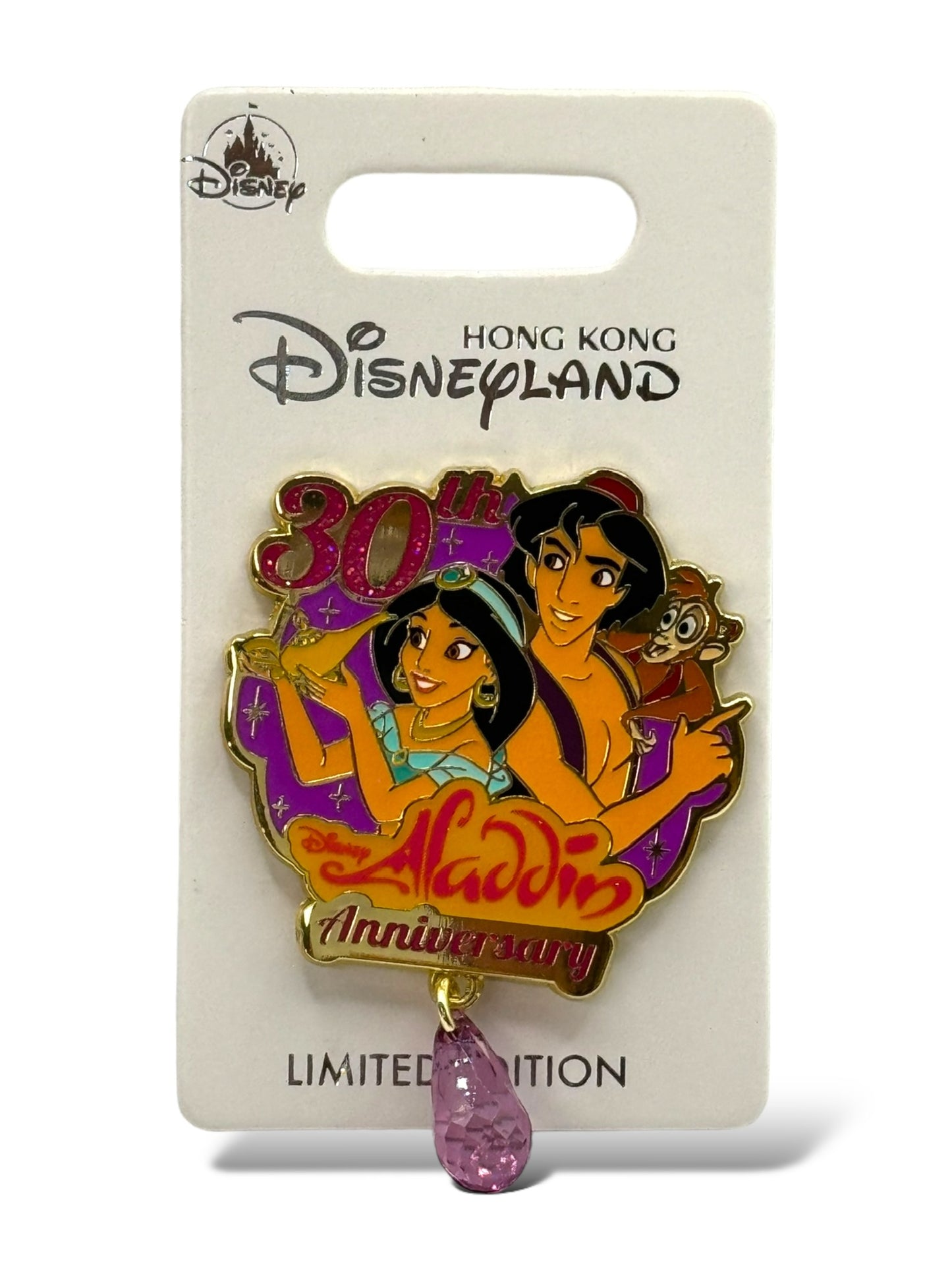 HKDL 30th Anniversary Aladdin Pin