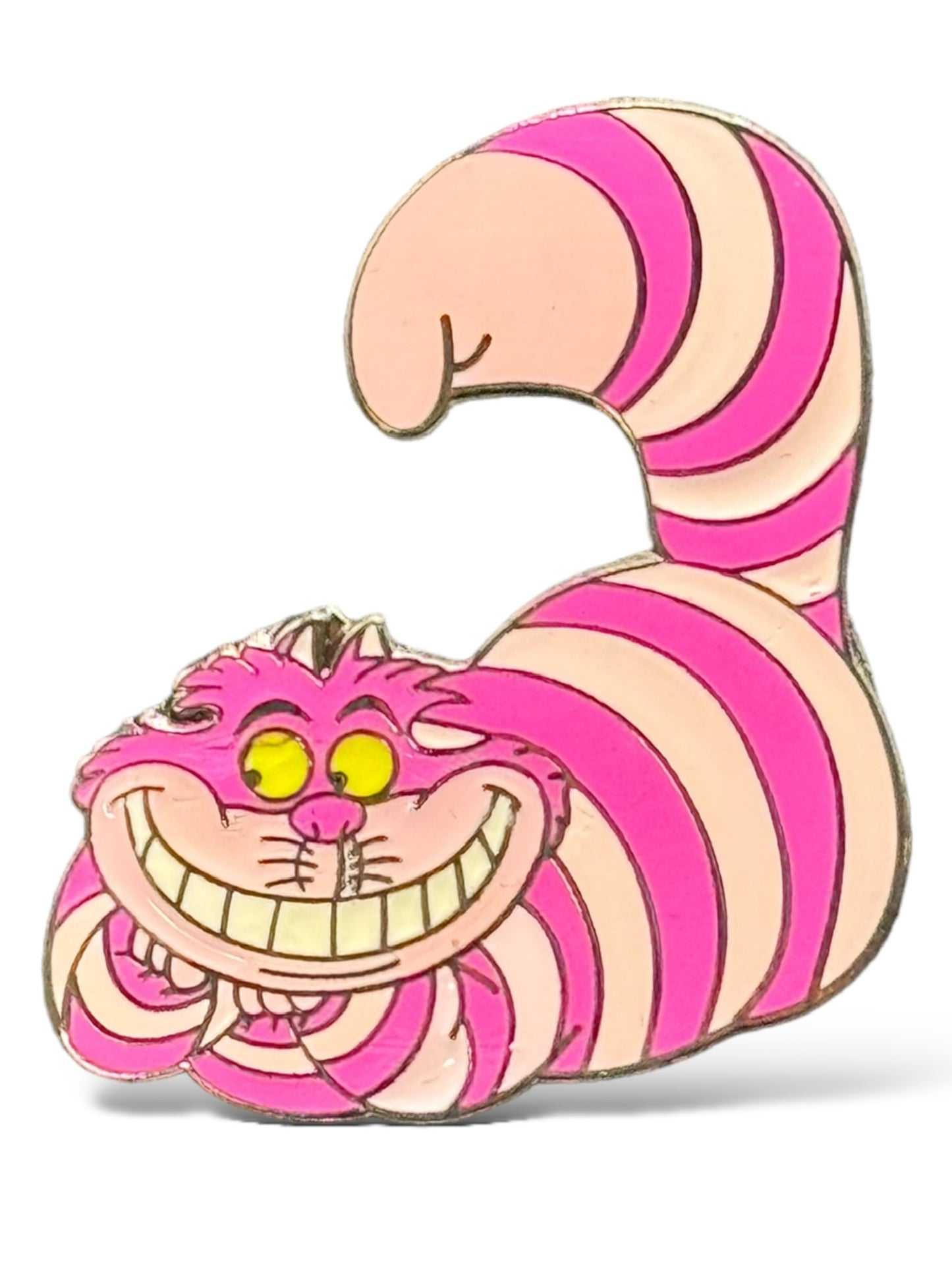 DEC Cheshire Cat on Greeting Card Pin