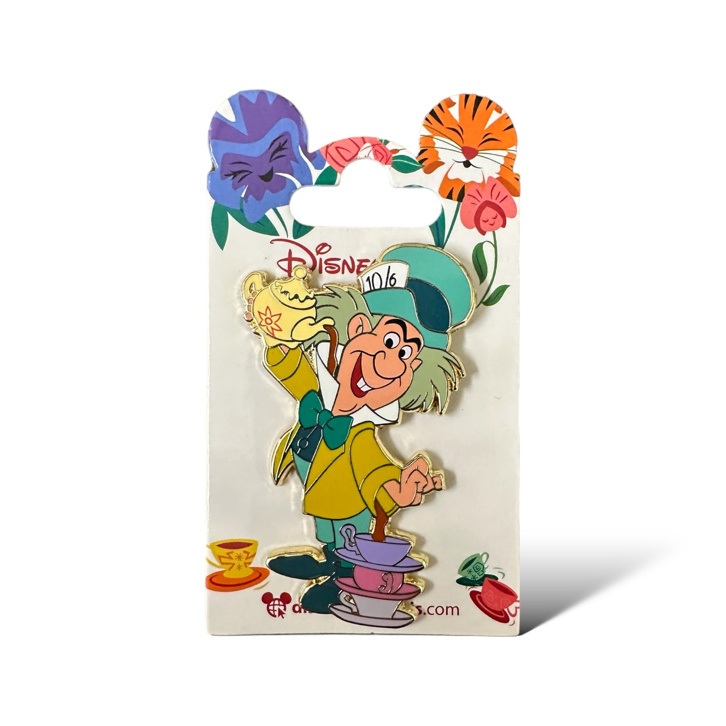 DLRP Alice in Wonderland Mad Hatter Pouring Tea Pin