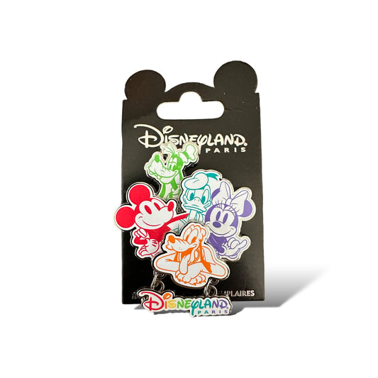 DLRP Pride Mickey and Friends Group Pin