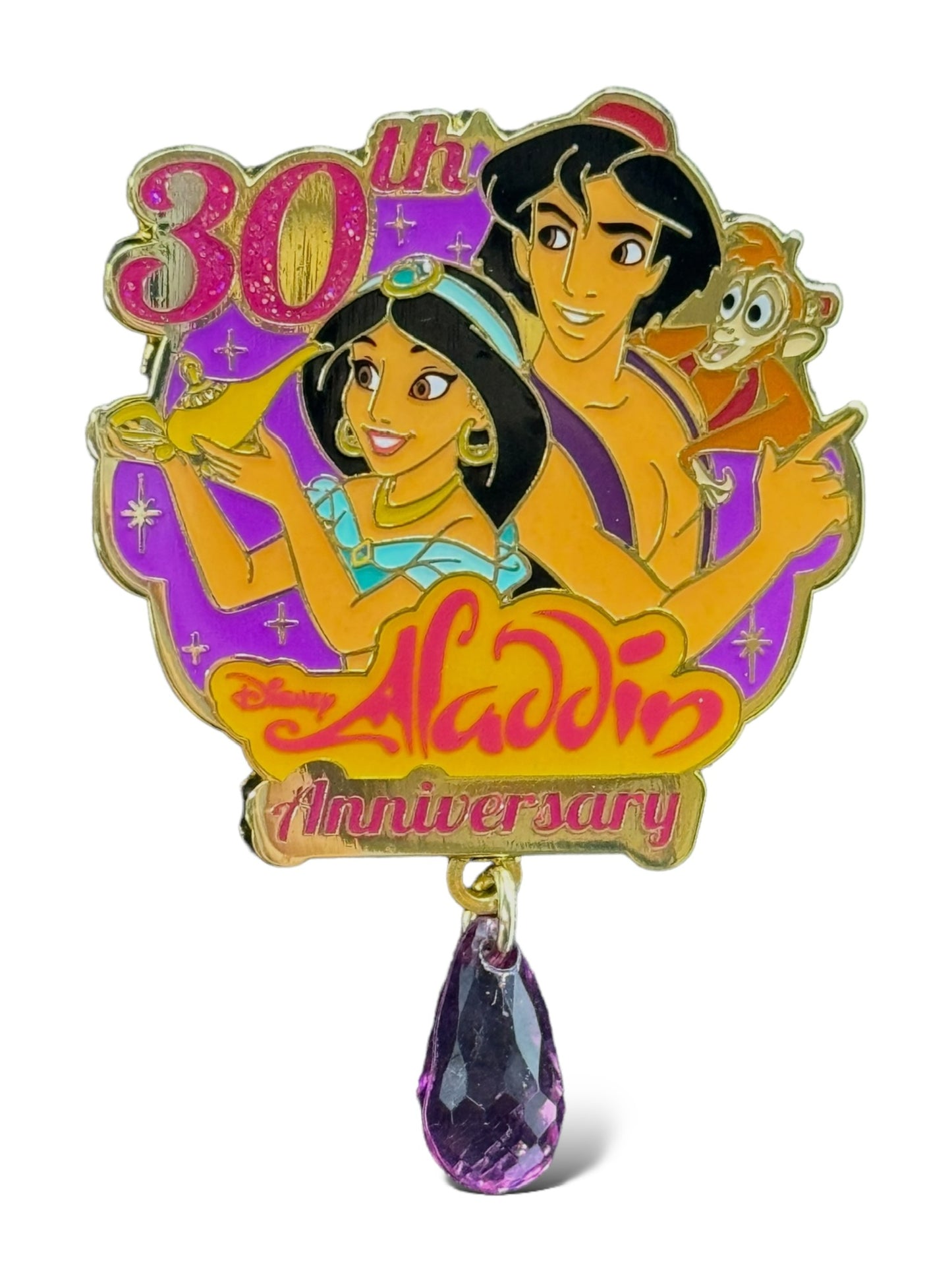 HKDL 30th Anniversary Aladdin Pin