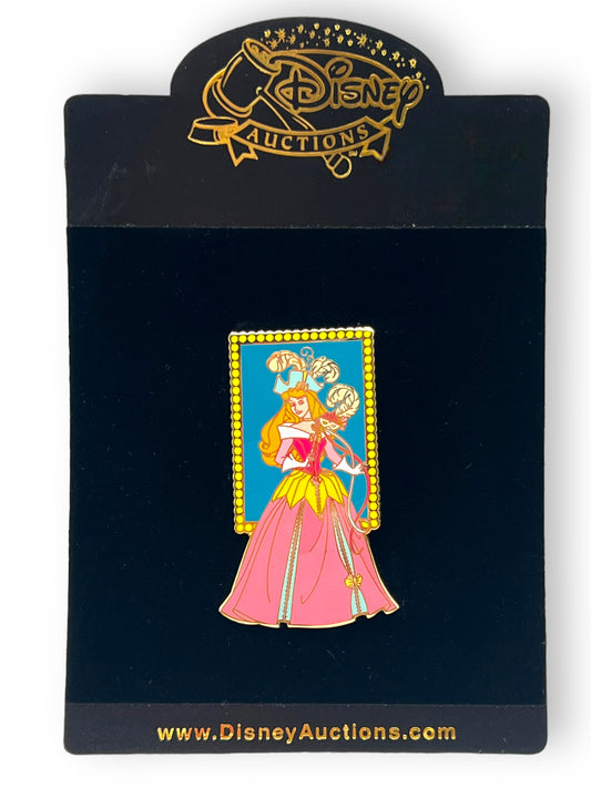 Disney Auctions Mardi Gras Aurora Pin