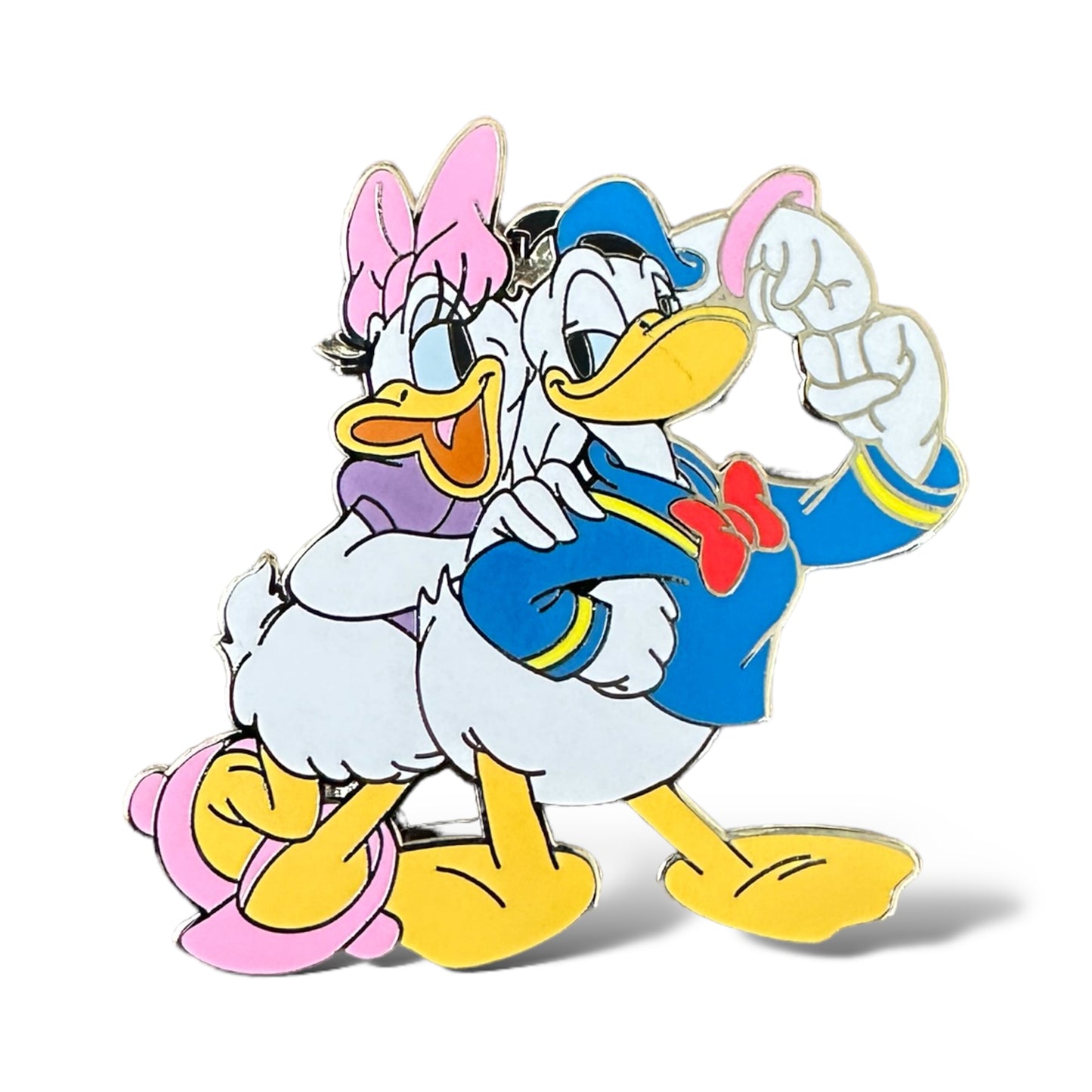 DLRP Donald and Daisy Fist Bump Pin