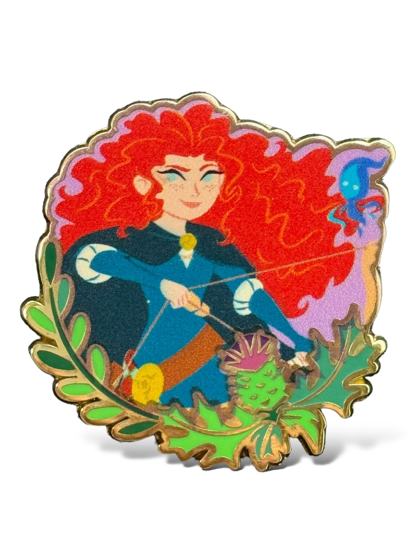 HKDL Princess Booster Merida Pin