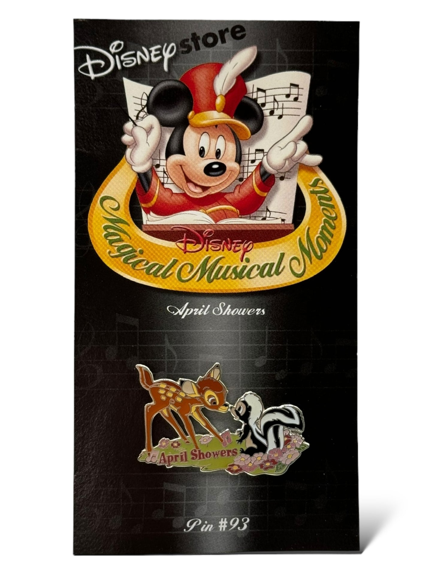 Disney Store Magical Musical Moments April Showers Bambi Pin