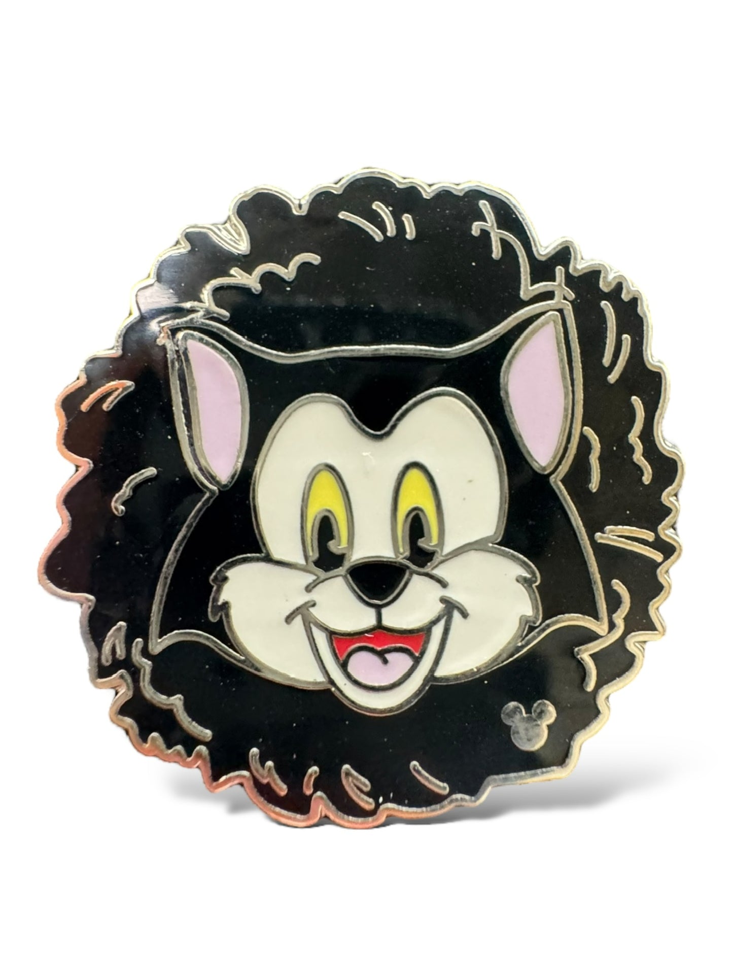 Cast Lanyard Furballs Figaro Hidden Mickey Pin