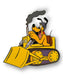 Disney Auctions Construction Pluto Bulldozer Pin