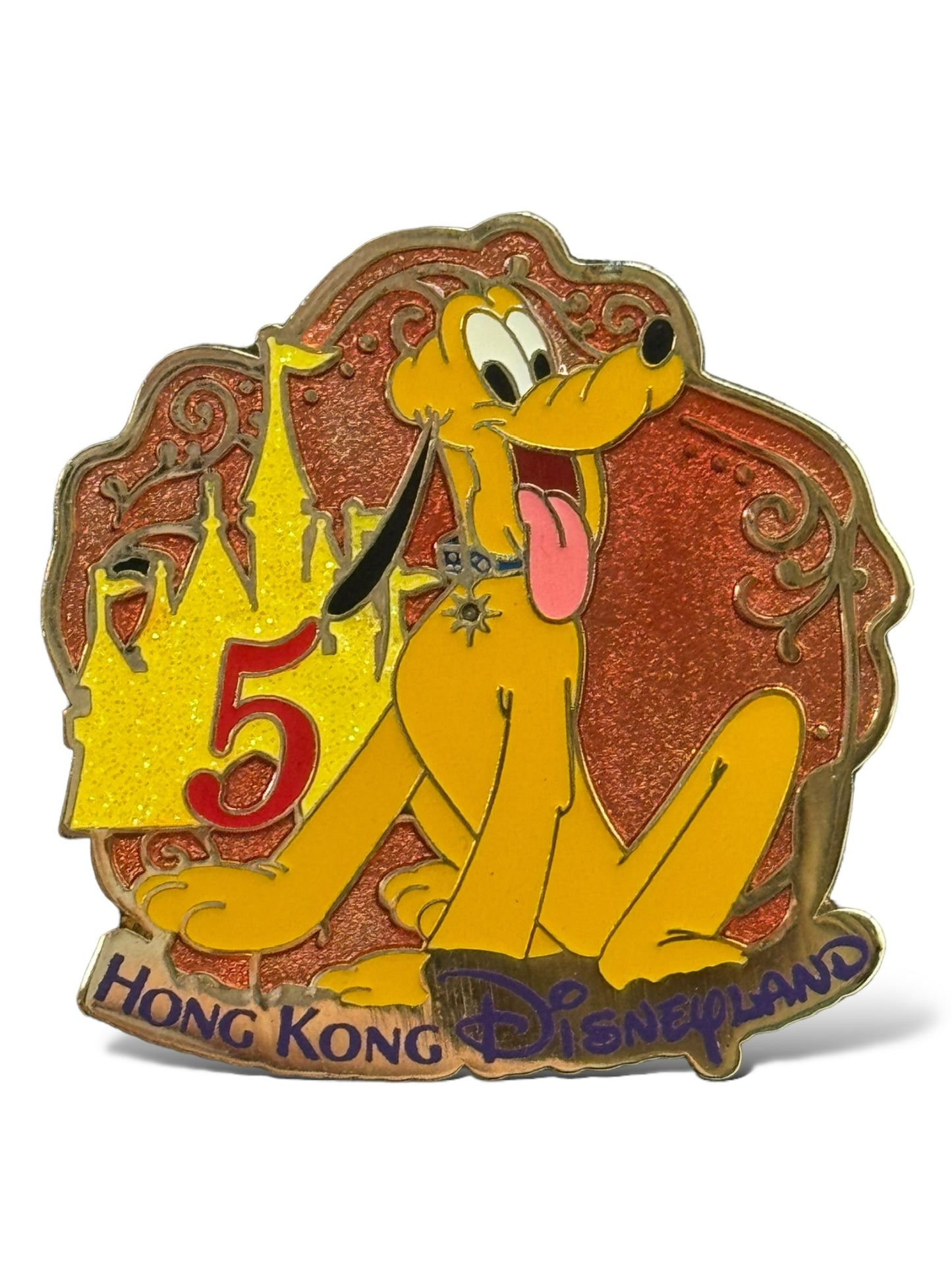 HKDL 5th Anniversary Mystery Collection Pluto Pin