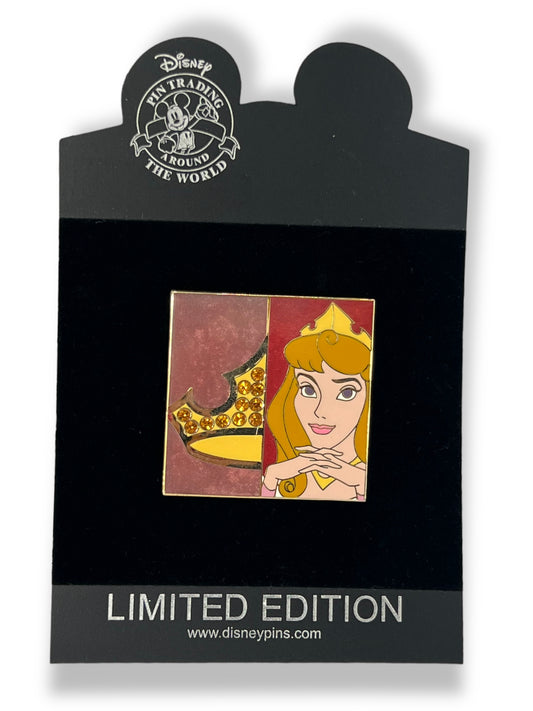 Disney Shopping Princess Aurora Crown Icon Pin