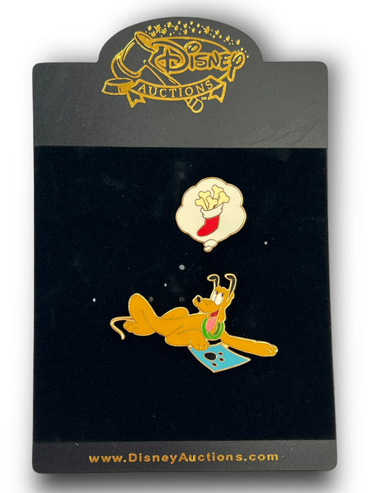 Disney Auctions Christmas Wish Pluto Pin