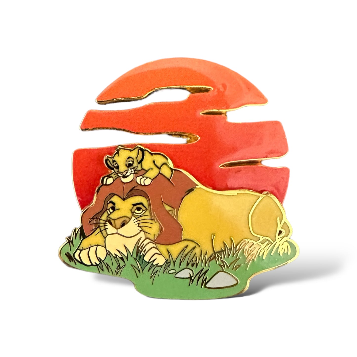 DLRP The Lion King Simba and Mufasa Pin