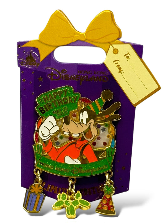 HKDL Happy Birthday 2023 Goofy Pin