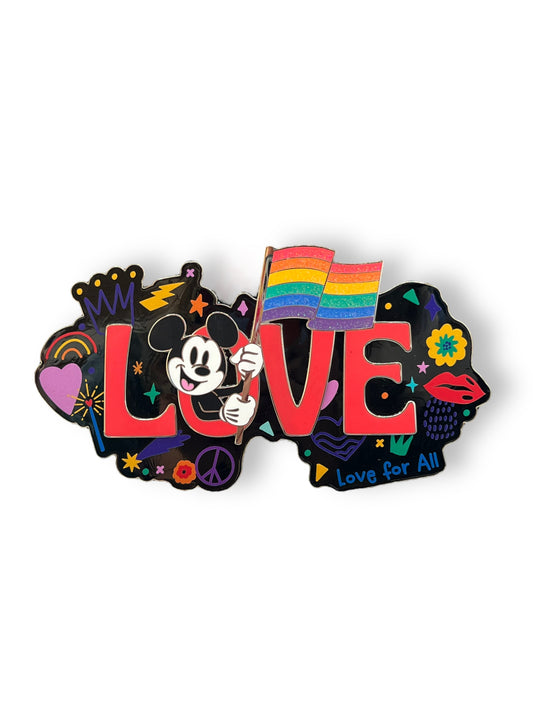 DLRP Pride Love Jumbo Pin