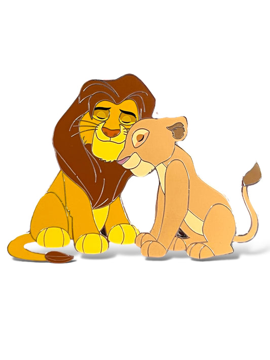 DLRP The Lion King Simba and Nala Pin