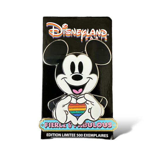 DLRP Pride Mickey Fierce & Fabulous Pin