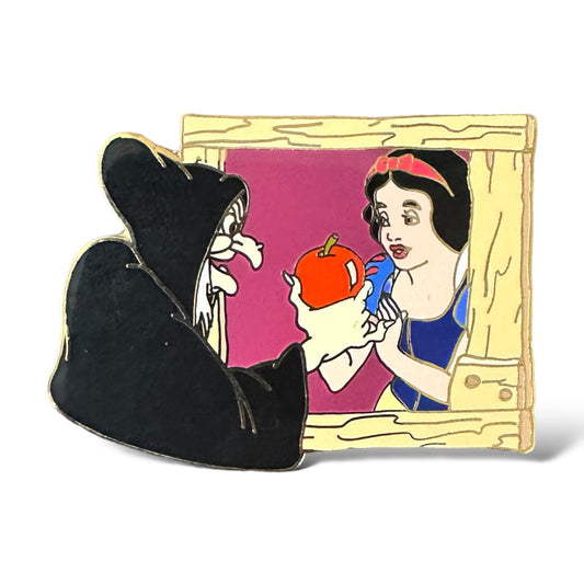 Disney Auctions Snow White and Old Hag with Apple Pin