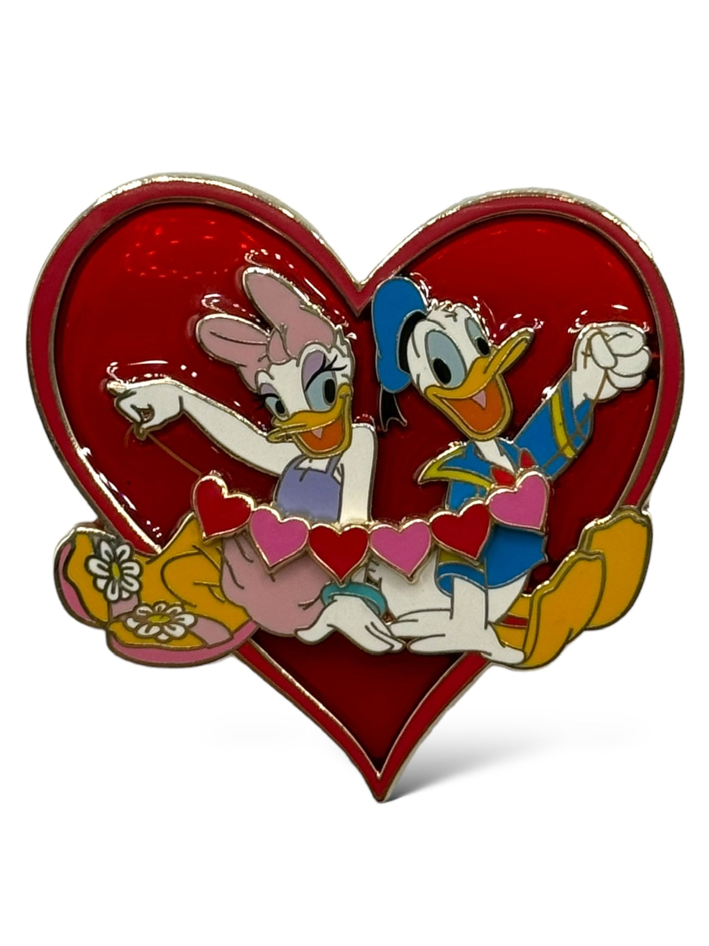 DSSH Love Is In The Air Donald and Daisy Pin