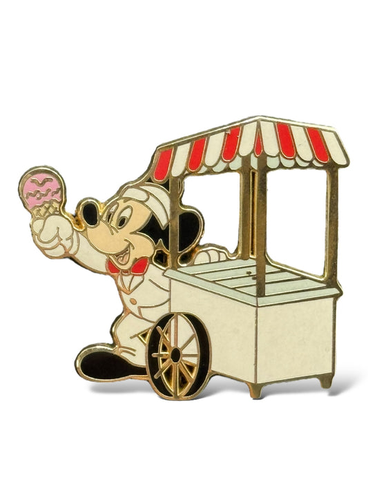 DSSH Pin Trader Delight Mickey Ice Cream Cart Pin