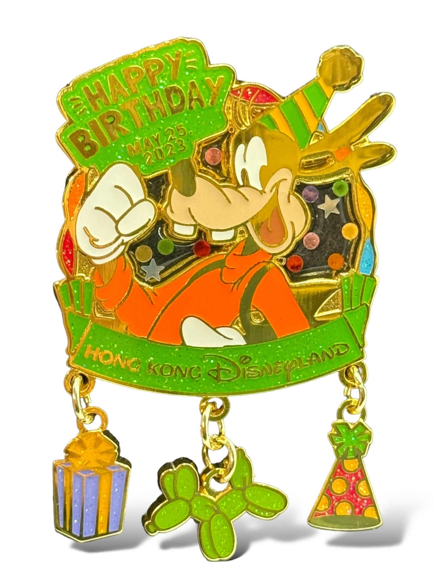 HKDL Happy Birthday 2023 Goofy Pin